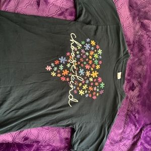 Fruit of the Loom “choose kind” Large Autism Awareness T-Shirt